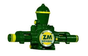 Bomba para Roda D'água com Capacidade de 15.750 à  78.700 L/dia e 130 à 200m de Altura ZM 76 (5060105) - Canal Agrícola 