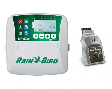 Temporizador para Irrigação Ambiente Interno 8 Estações ESP RZXe Rain Bird com Módulo Wi-fi - 220V
