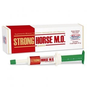 Suplemento para Equinos Strong Horse M.O. Alivet Caixa com 2 Seringas 34g - Canal Agrícola